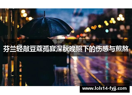 芬兰轻敲豆蔻孤寂深秋晚照下的伤感与煎熬